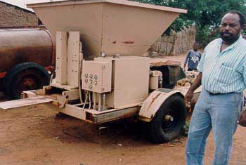 Mozambique project developer on well drilling and water storage project.
