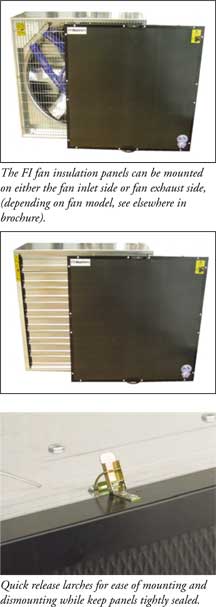 Some details about the FI fan insulation product
