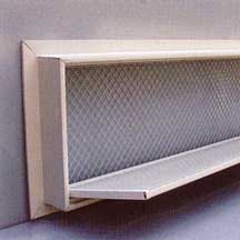 Air inelts for winter ventilation