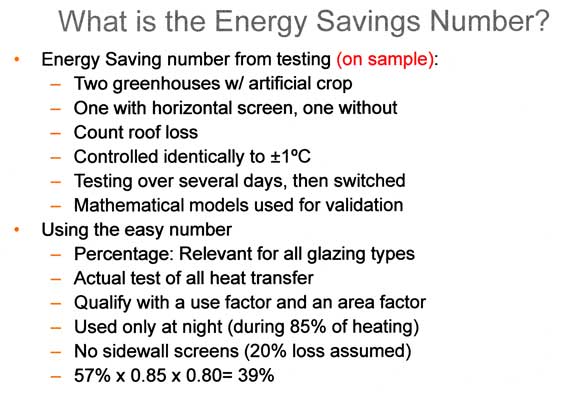 What is the energy savings number?