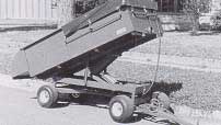 Tow "n" Dump trailer for SG10, SG12 and SG15 