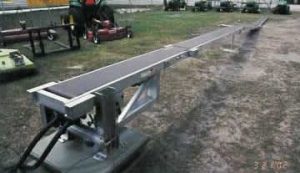 Extendable conveyor up to 125 ft long